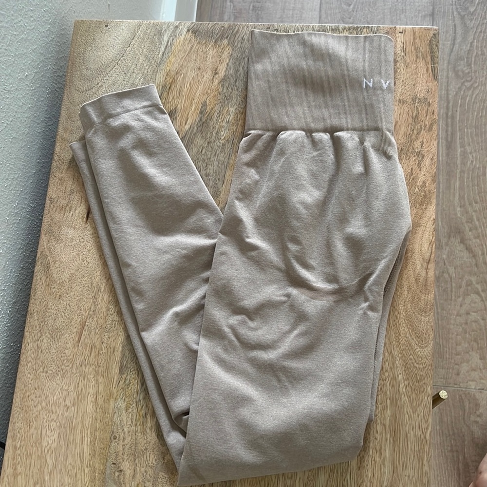 Beige NVGTN leggings worn once
